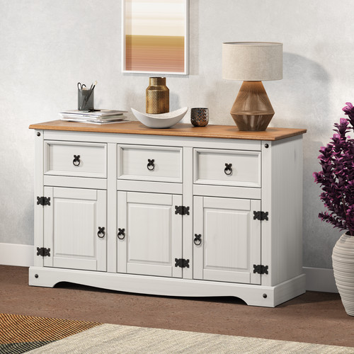 Corona sideboard white door - sideboard,