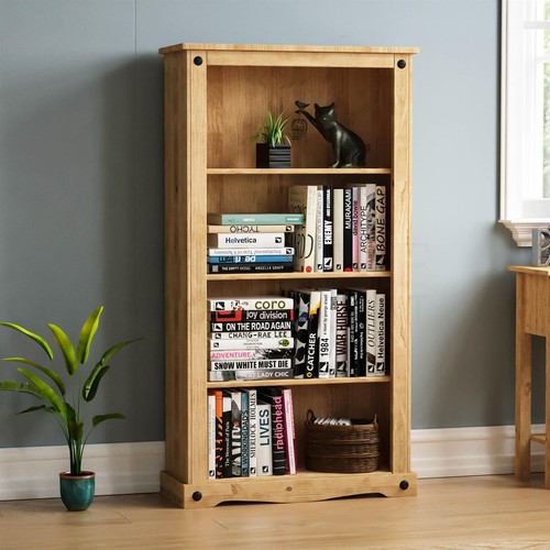 Corona bookcase solid pine - corona,
