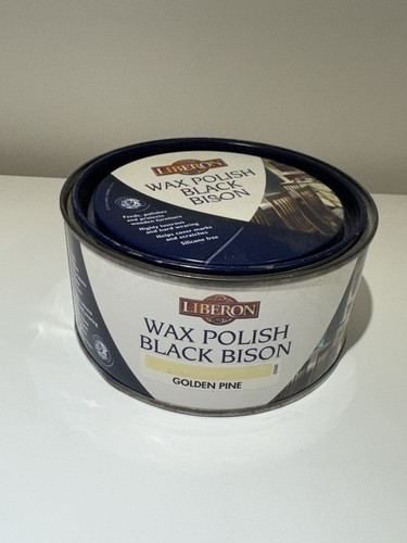 Liberon wax polish black bison - wax,