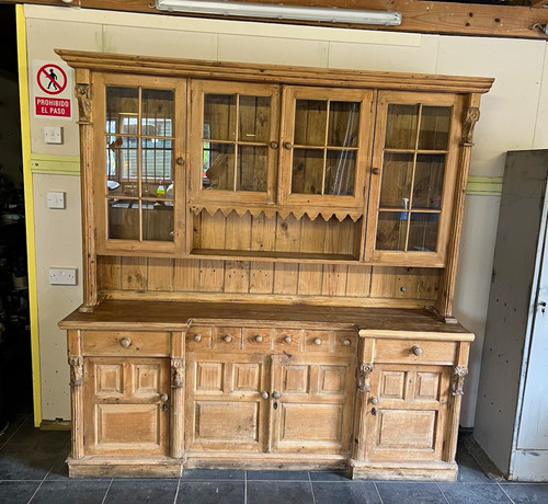 Antique natural pine welsh - natural,