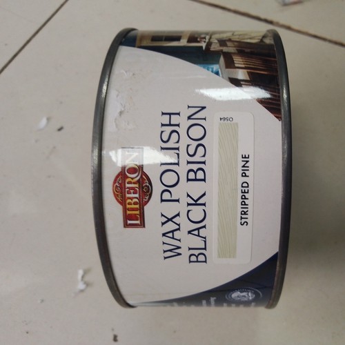 Wax black bison stripped - wax,