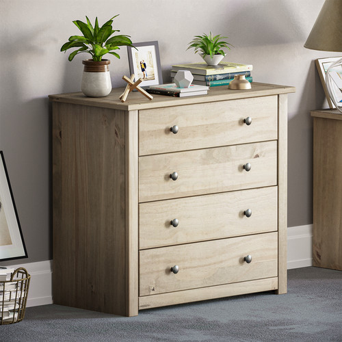 Panama drawer chest solid pine - solid,